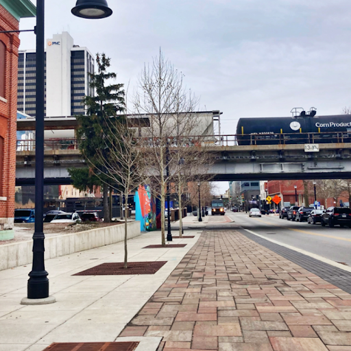 Fort Wayne downtown urban trail